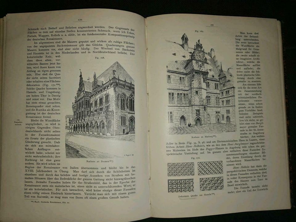 Handbuch der Architektur. Zweiter Teil. Baustile. G. Bezold 1900 in Coesfeld