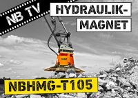 Hydraulikmagnet Bagger ab 19 t mit Zähnen NBHMG T105 Niedersachsen - Hanstedt Vorschau