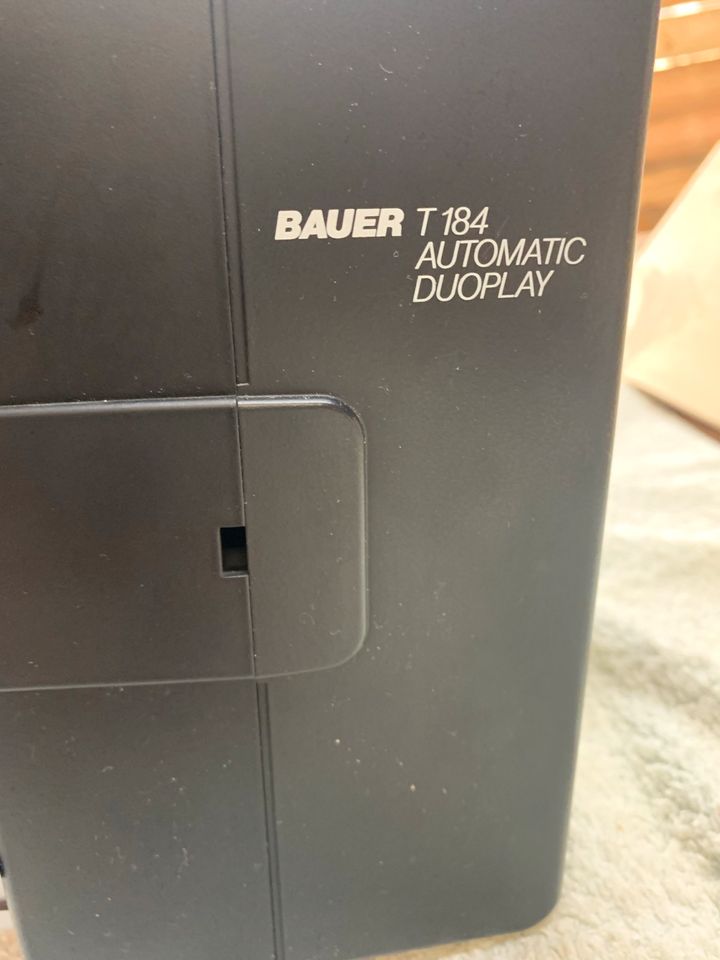 Bauer Super8 Tonprojektor T184 Duoplay Automatic in Liederbach