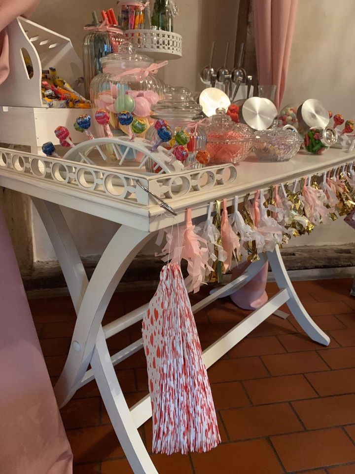 Hochzeitsdekoration,Candy Bar zu verleihen in Steinfeld