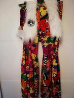 Flower Power Hippie Hose mit Weste GR.42. Nordrhein-Westfalen - Gütersloh Vorschau