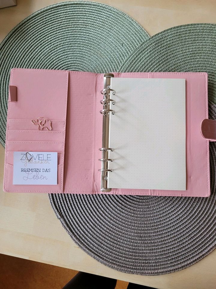 A5 Croco Binder Rosa in Niederaula