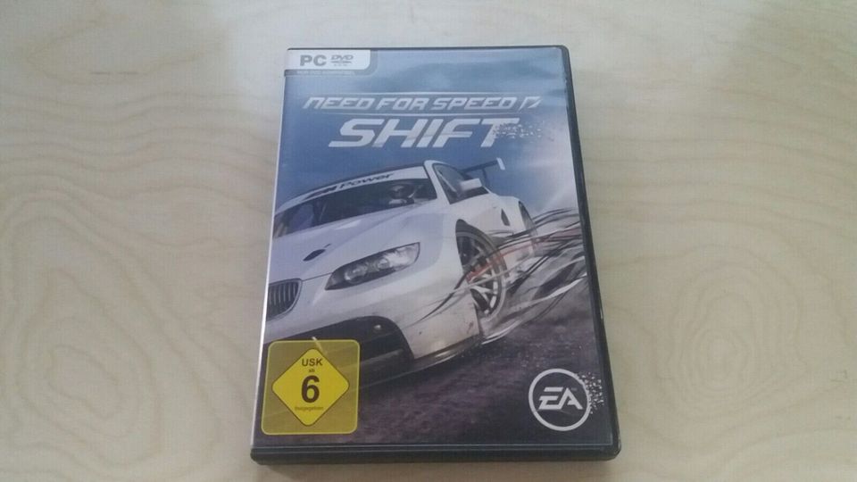 PC Spiel - Need for Speed Shift -- DVD, Booklet & Case, Neuwertig in Oberndorf am Neckar