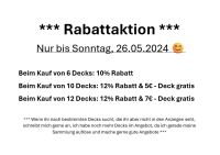 Rabattaktion günstige Playing Cards Cardistry Poker Decks Hessen - Rodgau Vorschau