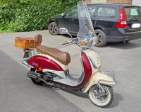 AGM Retro Roller 50ccm-45km/h*Alarmanlage*Topcase (Leder)*wie neu Duisburg - Homberg/Ruhrort/Baerl Vorschau
