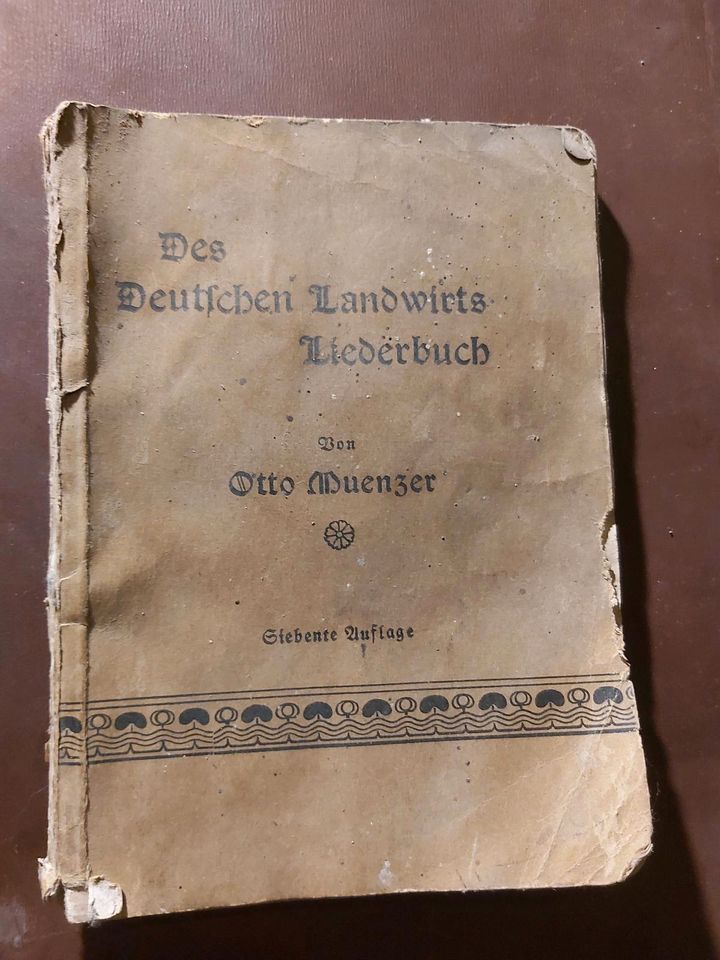 Des Deutschen Landwirts Liederbuch von Otto Muenzer in Prezelle