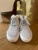 Vans Wintersneaker Teddyfell hellgrau Bayern - Unterreit Vorschau