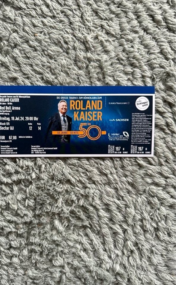 Roland Kaiser * 50Jahre * 19.Juli in Dresden