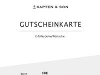 10€ Gutscheinkarte Kapten&Son bis 01.09.2025 Hessen - Villmar Vorschau