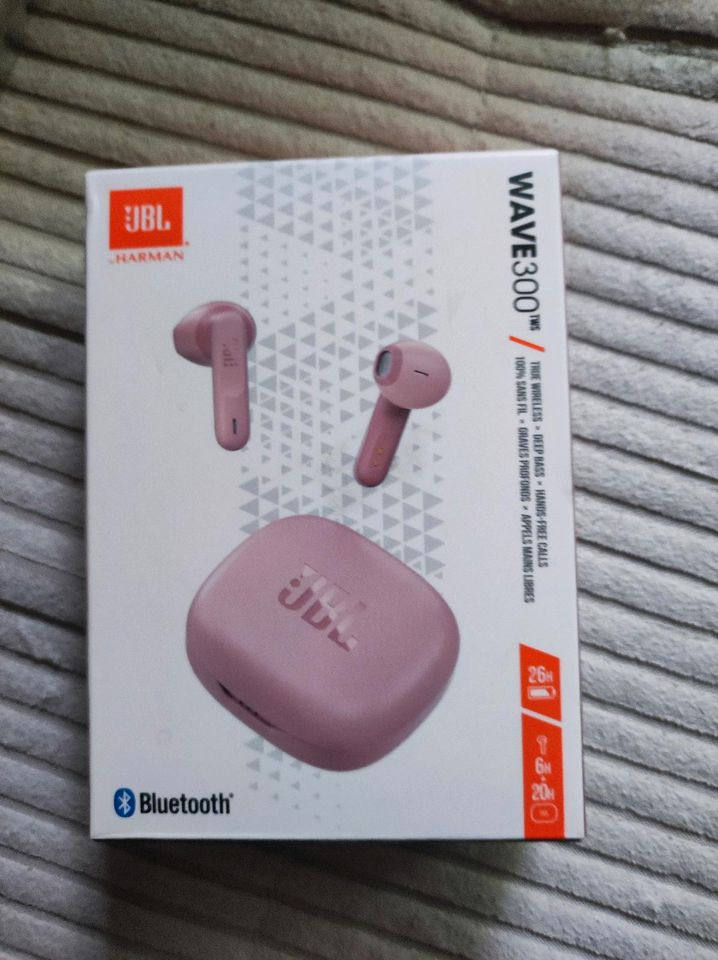 JBL WAVE 300 TWS, In-ear Kopfhörer Pink in Königs Wusterhausen