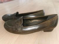 Jenny by Ara Gr. 4.5 G Slipper neuw. Grünbraun Sachsen-Anhalt - Muldestausee Vorschau
