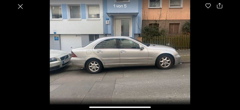 Mercedes Benz C Klasse 220 cdi Limousine in Wuppertal