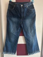 Damen 7/8 Jeans mit Fransen und Nieten Gr.42 Neu Sachsen - Hartha Vorschau