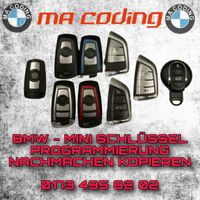 BMW MINI Schlüssel KEY Programmieren Codieren Nachmachen Kopieren Verloren Ersatzschlüssel E81 E82 E84 E87 E90 E91 E92 E93 E70 E71 X5 X6 Z4 R56 R57 R58 R59 R60 R61 F01 F06 F07 F10 F11 F12 F20 F30 Nordrhein-Westfalen - Gelsenkirchen Vorschau