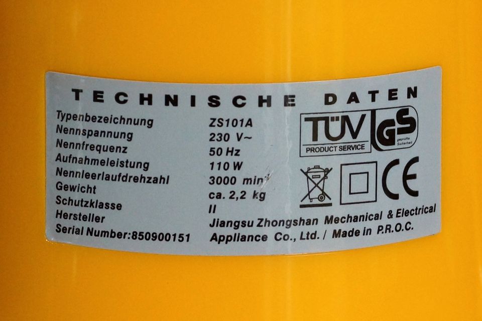 titan tec Wachs- und Poliermaschine - OVP in Forchheim