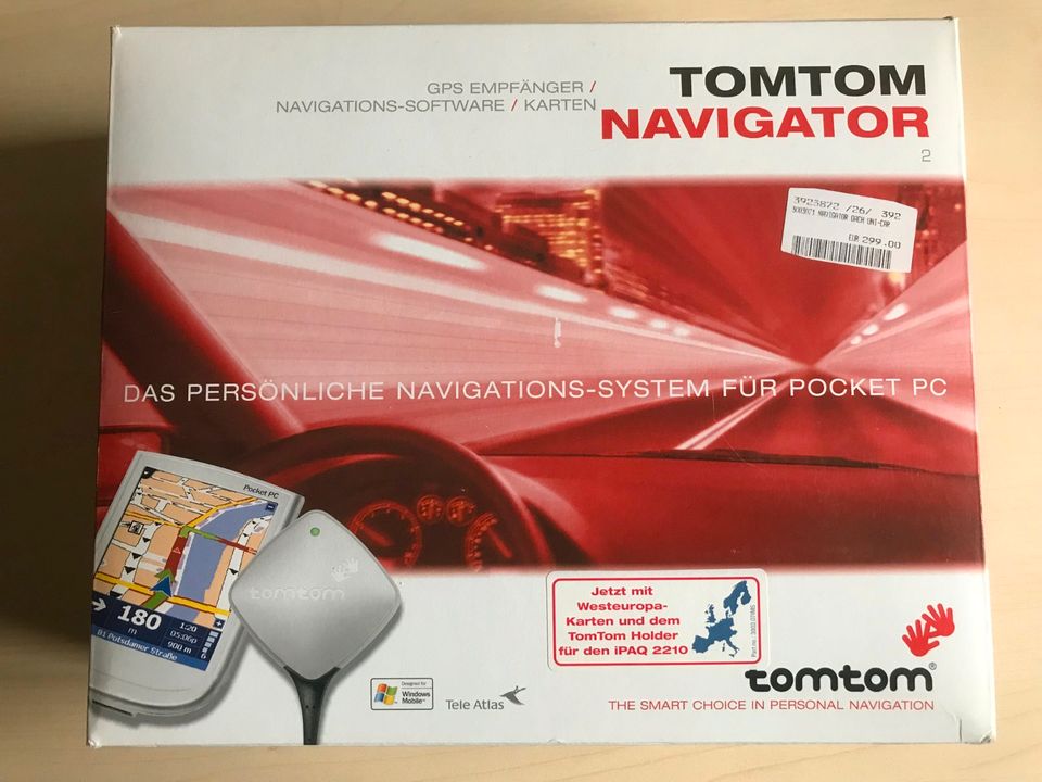 TomTom Navigator 2 für Pocket PC inkl. GPS-Empfänger in Ruderting