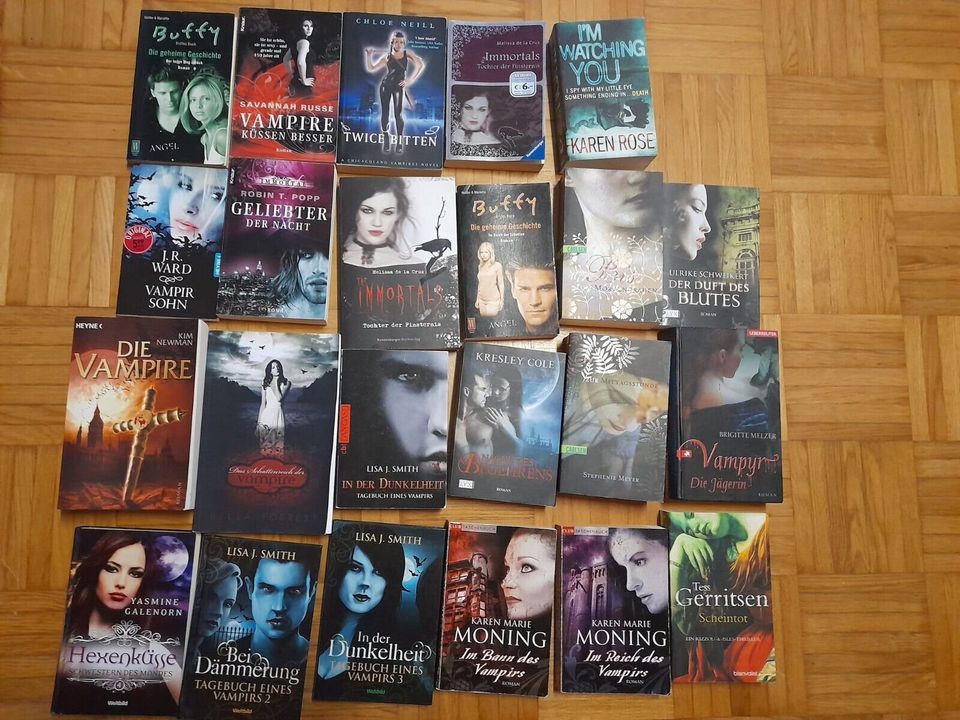 23 Vampir Bücher / Romane: Tagebuch eines Vampirs, Twice Bitten, in Sinsheim