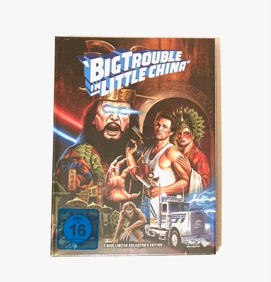 Big Trouble in Little China (Blu Ray + DVD) #314 Mediabook NEU in Berlin