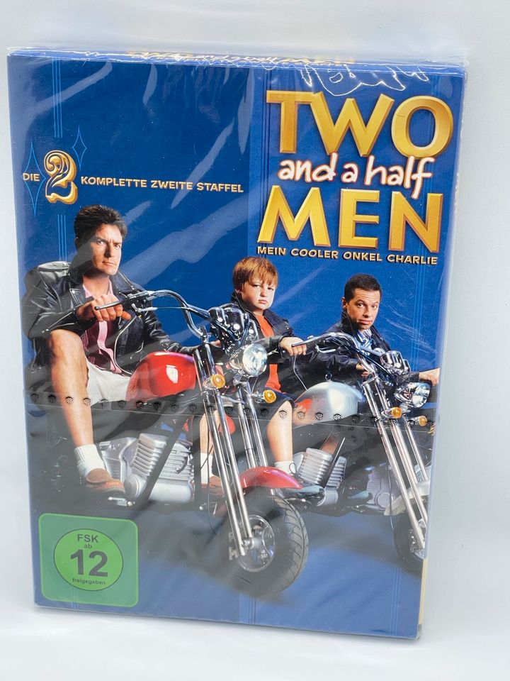 Two and a half Men - Staffel 2 - 4 DVDs - Neu und OVP in Windesheim