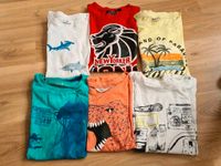 6 T-Shirts & 1 Langarmshirt H&M Topolino Esprit Gr. 128 Niedersachsen - Braunschweig Vorschau