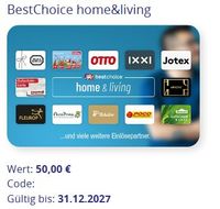 cadooz best choice home & living Gutschein Geschenkgutschein 50 € Berlin - Mitte Vorschau