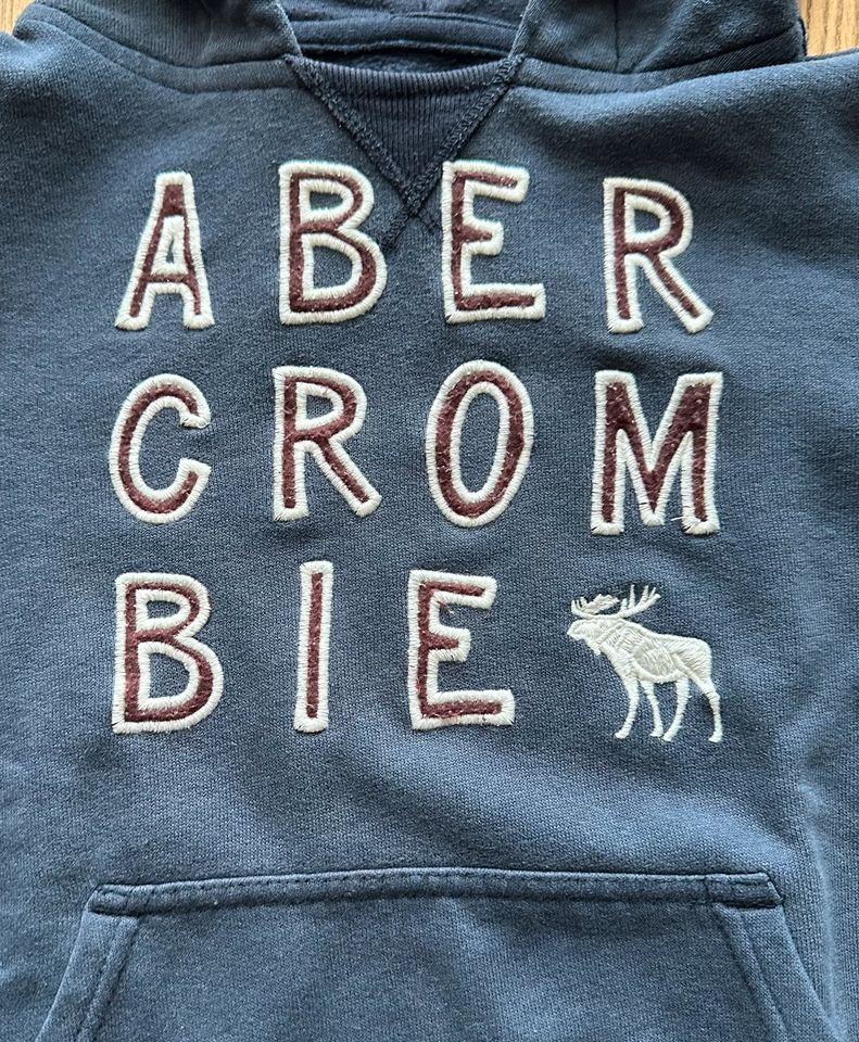 Abercrombie Hoodie dunkelblau in Bonn