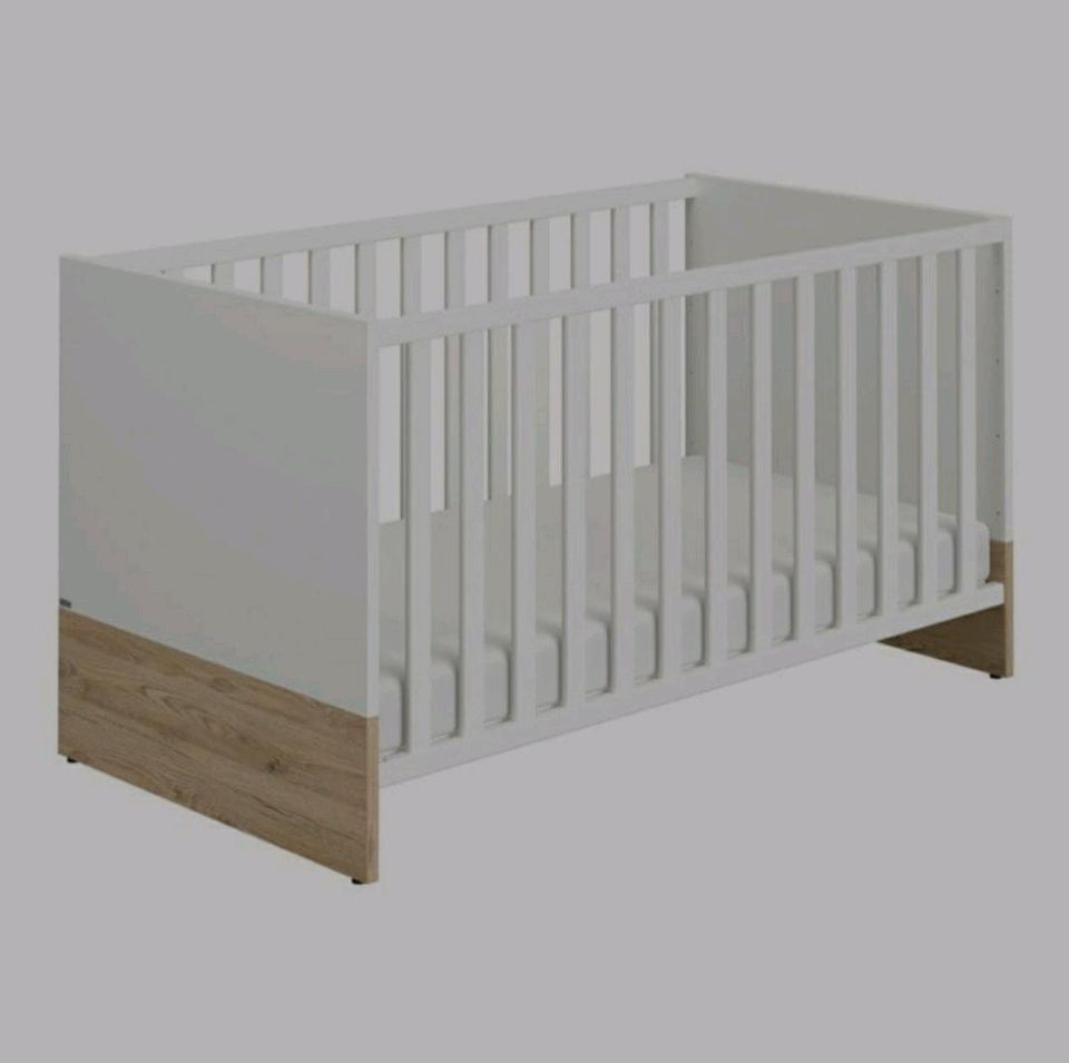 Paidi Babybett, Kinderbett 70x140 mit Lattenrost und Matratze in Ahrensfelde