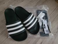 Adidas Adiletten Badeschlappen schwarz weiß Gr.40,5 Nordrhein-Westfalen - Rietberg Vorschau