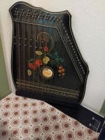 Vintage Zither, Antike Mandoline DDR, seltenes Streichinstrument Mecklenburg-Vorpommern - Neubrandenburg Vorschau