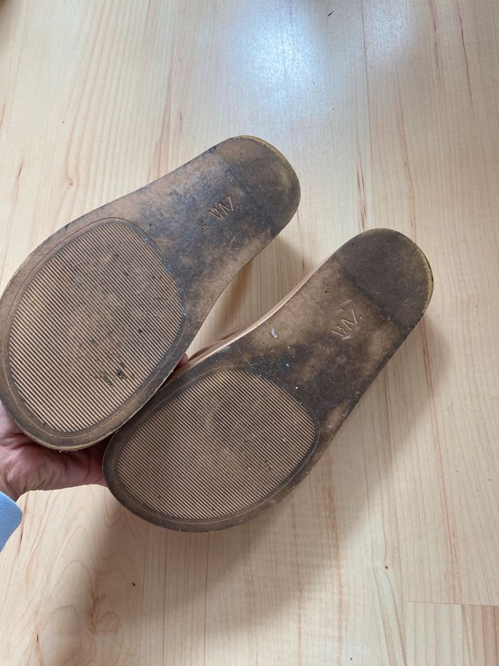 Zara Plateausandalen Größe 38 in Mainz