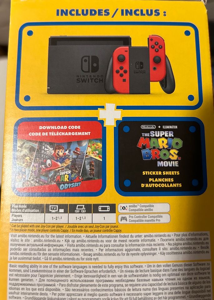 Nintendo Switch Mario Bundle rot, inkl. Super mario odyssey, NEU! in Hamburg