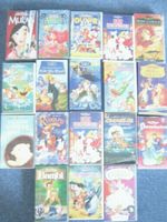 15 Stk. Div. Walt Disney Meisterwerke VHS Video Cassetten Blumenthal - Farge Vorschau