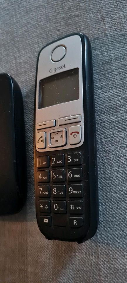 Gigaset a400 Telefon Handy dect Silber schwarz in Olpe