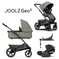 Joolz Geo 3 Mono - 4in1 Kinderwagen-Set - Sage Green - inkl. Babywanne + Sportsitz + Cybex Cloud T i-Size + Base T + XXL-Zubehörpaket - NEU Hessen - Fulda Vorschau