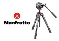 Manfrotto Stativ mit Videokopf Friedrichshain-Kreuzberg - Friedrichshain Vorschau