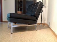 Lounge Chair Sessel Leder schwarz – ähnlich Barcelona Chair Baden-Württemberg - Giengen an der Brenz Vorschau