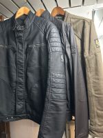 Belstaff Jacke Weybridge Herren schwarz khaki Biker 54 56 München - Moosach Vorschau