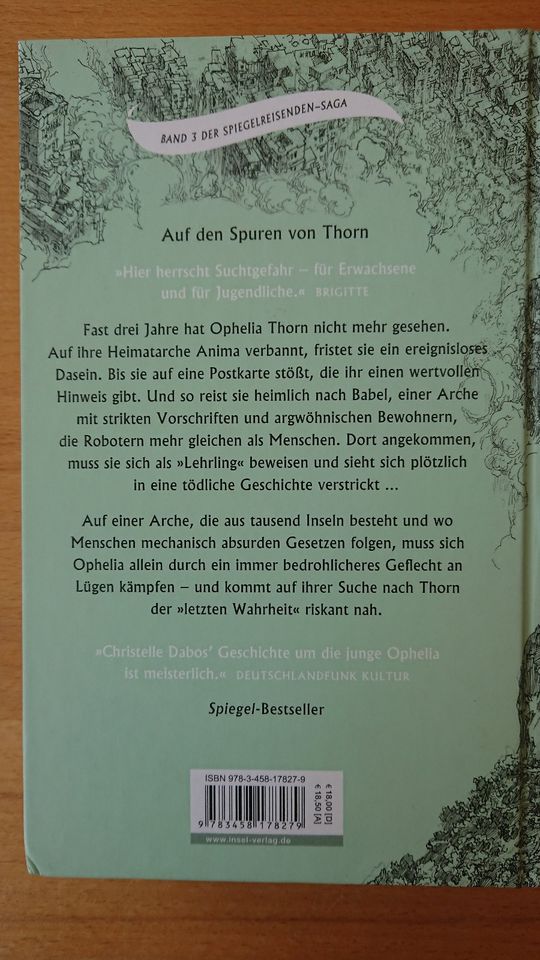 "Die Spiegelreisende" Band 1 - 4, Christelle Dabos, Insel Verlag in Bremerhaven