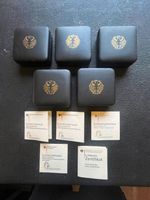 5x Münzetui Schatulle für 100 Euro Goldmünzen mit Zertifikaten Saarbrücken-Mitte - Malstatt Vorschau