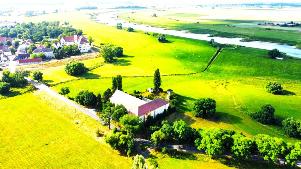 Gebäudeensemble mit viel Potenzial zw. Berlin und Leipzig. Beherbergung/Eventlocation in Alleinlage! in Bad Schmiedeberg