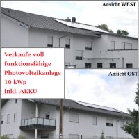 Voll funktionsfähige Photovoltaikanlage 10 kWp inkl. AKKUs Sachsen - Radeburg Vorschau
