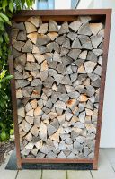 Holzlager Sichtschutz Cortenstahl 180 x 100 x 40 cm - Neu - 4 mm Baden-Württemberg - Karlsruhe Vorschau