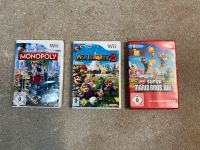 3 Wii Spiele (Mario Party 8, Super Mario Bros., Monopoly) Rheinland-Pfalz - Holzheim Vorschau