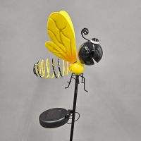 Solarleuchte Garten LED Biene NEU Tierchen gelb Stecker 92cm Niedersachsen - Seevetal Vorschau