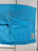 HOSE LANG Gr. 42 JEANS MAC TÜRKIS BLAU GLITZER TRUE VINTAGE 80er Baden-Württemberg - Mannheim Vorschau