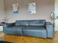 Ledercouch sofa hochwertiges anilinleder 3 sitzer grau Silber Hessen - Vellmar Vorschau