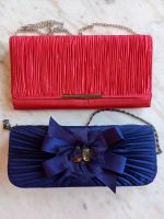 Set aus drei Damenhandtaschen lila, rot und blau, Hochzeit, Party Niedersachsen - Drage Vorschau