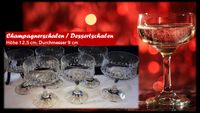 5 Champagner oder Dessert-Kristall-Schalen Bayern - Ampfing Vorschau