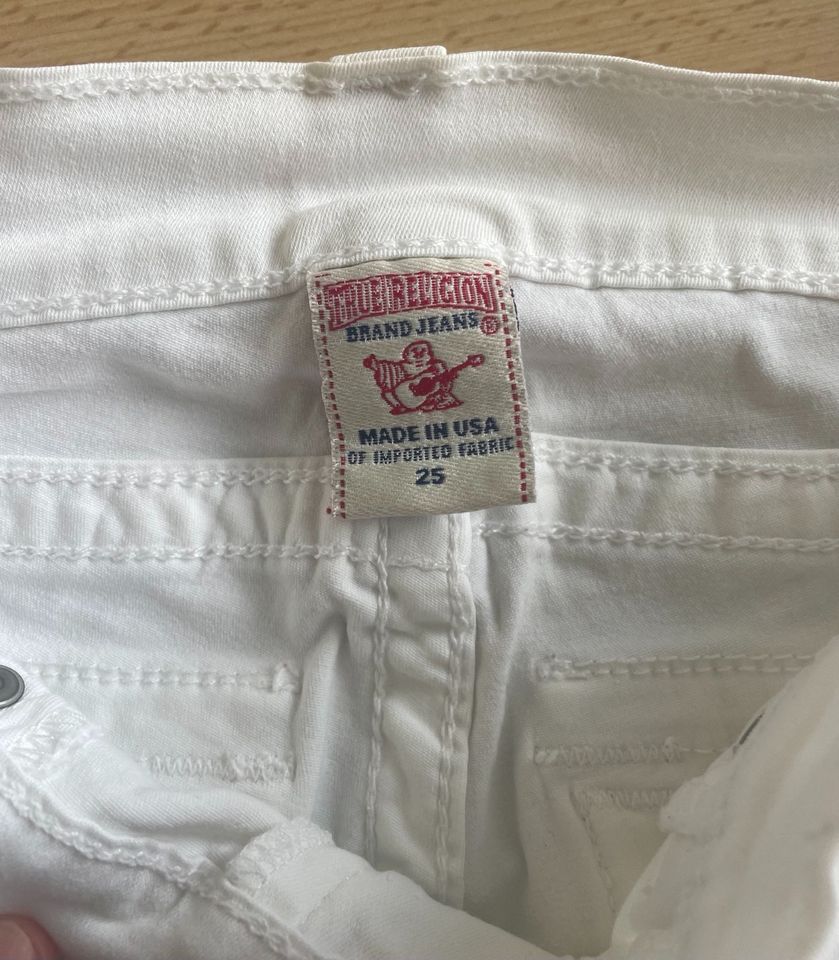 TRUE RELIGION JEANS Weiss  GR 25 TIPPTOPP ZUSTAND in Hamburg