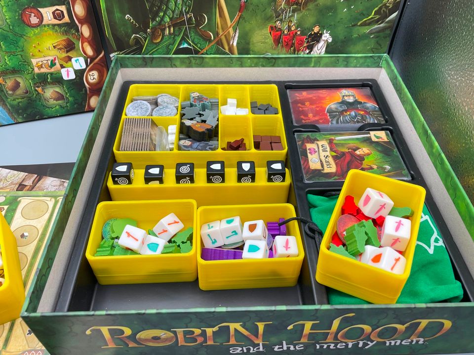 Brettspiel "Robin Hood a. t. merry men" Promo/Zubehör mit Versand in Inzell